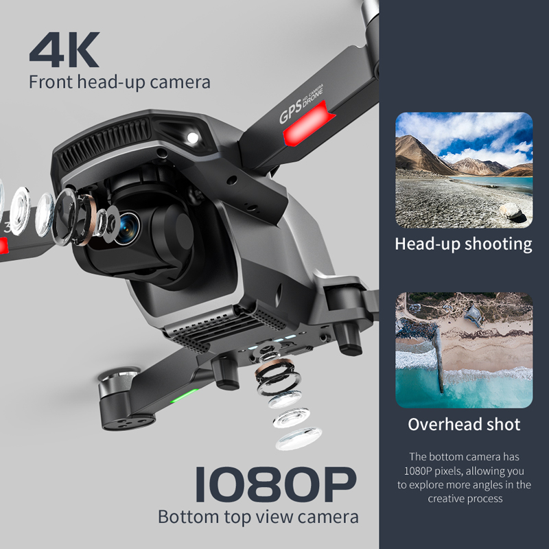 L106 Pro 3 Drone 5G WIFI FPV F - огляд і ціна Drone Gimbal 3 Axis