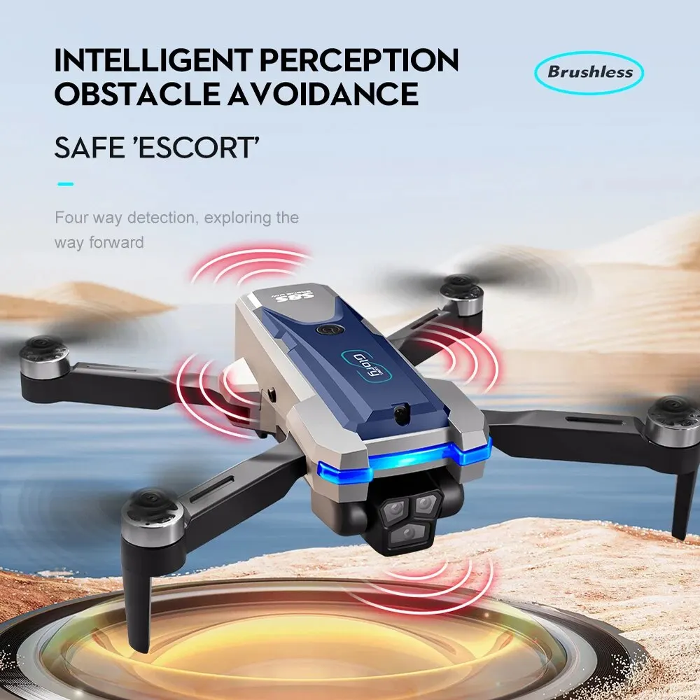 S8S GPS Drone 5G Wifi 8K HD Du - огляд і ціна Drone Gimbal Brushless